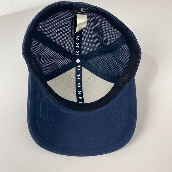 Under Armour Mens Medium/Large Fitted Mesh Baseball hat Logo Golf pre owned - Picture 4 of 13